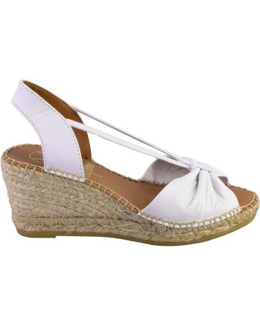 Sandalen VIGUERA  für Damen 1909 ALPARGATAS DE MUJER PIEL CUNA MEDIA  BLANCO