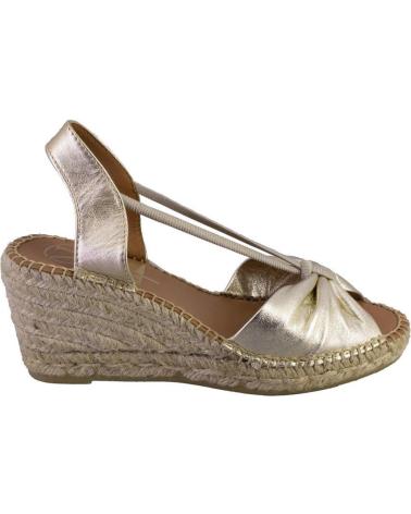 Sandalen VIGUERA  für Damen 1909 ALPARGATAS DE MUJER PIEL CUNA MEDIA  PLATINO