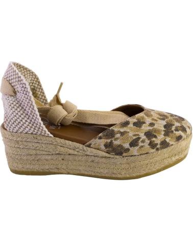 Sandalen VIGUERA  für Damen 2073 LEO PRINT ALPARGATAS DE MUJER  ARENA