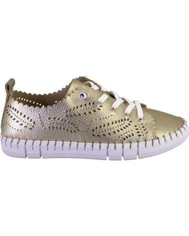 Zapatillas deporte THE HAPPY MONK  de Mujer CRETA014 ZAPATILLAS CASUAL DE MUJER P  PLATINO