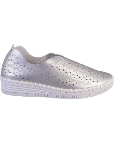 Deportivas YUMAS  de Mujer BONAIRE ZAPATILLAS CASUAL DE MUJER  PLATA