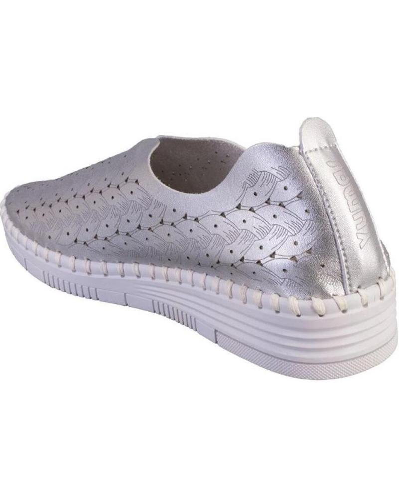 Deportivas De Mujer YUMAS BONAIRE ZAPATILLAS CASUAL DE MUJER PLATA