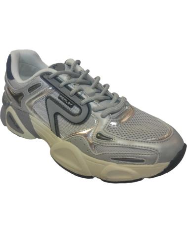 Sapatilhas REPLAY  de Mulher DESTINY W MIX RS9N0001T PLATA  GRIS