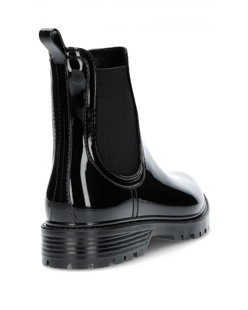Botas De Agua De Mujer IGOR BOTINES DE AGUA MUJER TRAK BRILLO NEGRO