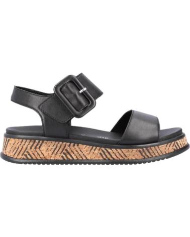 Sandalen RIEKER  für Damen SANDALIAS NEGRAS  0