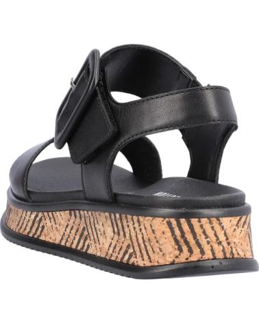 Sandalen RIEKER  für Damen SANDALIAS NEGRAS  0