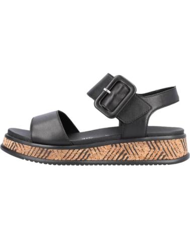 Sandalen RIEKER  für Damen SANDALIAS NEGRAS  0