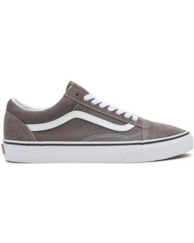 Scarpe VANS OFF THE WALL  per Donna e Uomo CALZADO MARCA VANS MODELO OLD SKOOL  GRIS