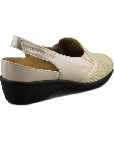 Sandalias de Mujer CALZAMEDI SANDALIA PALA ELASTICA COMODA BEIGE