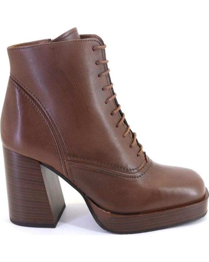 Botines OTRAS MARCAS de Mujer VIRUS 29947 BOTINES DE MUJER PIEL CON TACON CUERO Botines OTRAS MARCAS de Mujer VIRUS 29947 BOTINES DE MUJER PIEL CON TACON CUERO