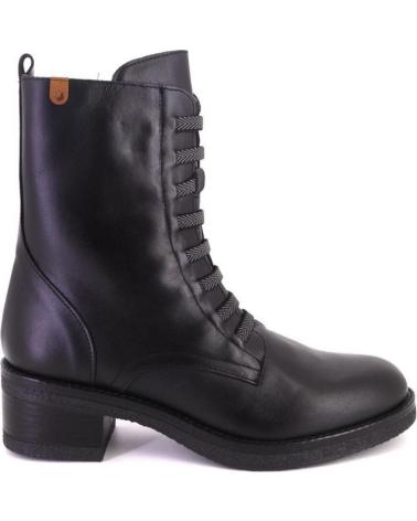 Woman boots VALERIAS 9550 BOTAS DE MUJER PIEL CON CREMALLERA  NEGRO