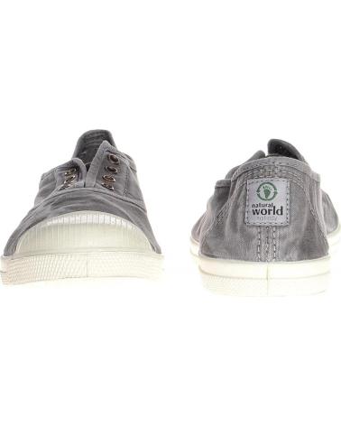 Sneaker NATURAL WORLD  für Damen und Junge ZAPATILLAS LONA 102E  GRIS