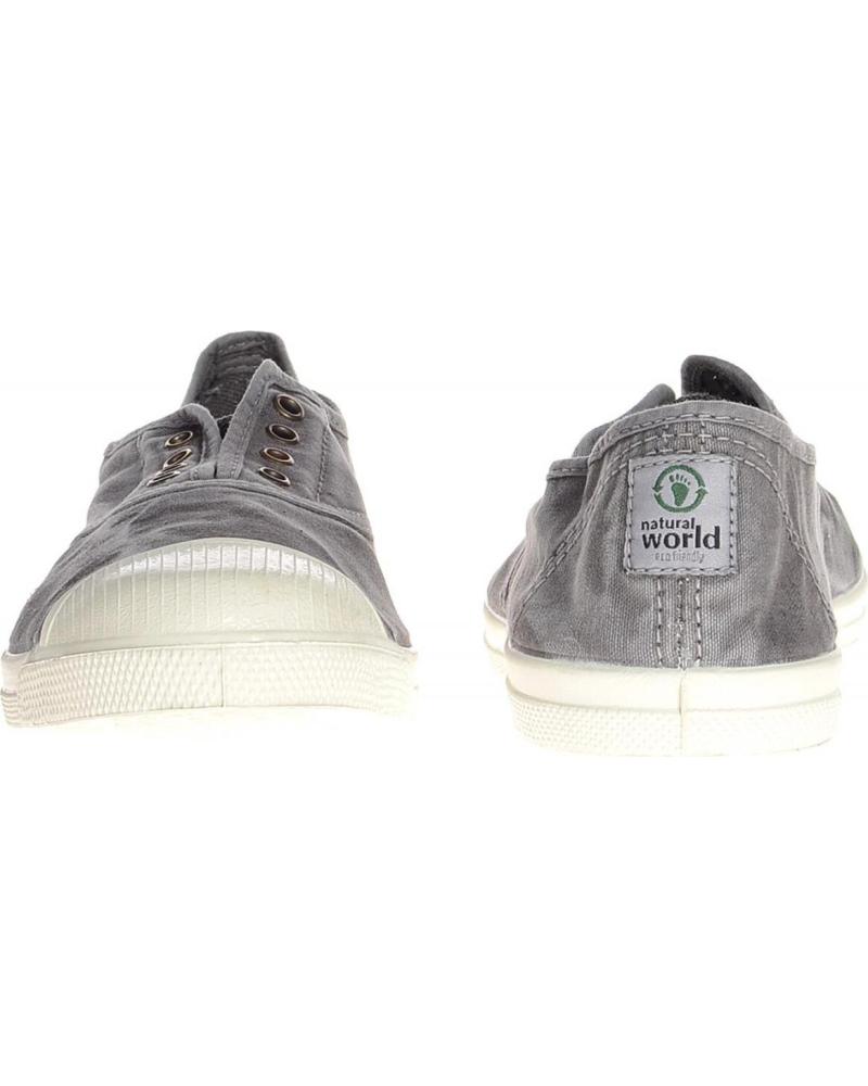 Zapatos De Mujer NATURAL WORLD 50-OLD LAVANDA INGLES ELAS ENZ GRIS