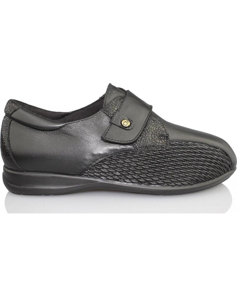 Schuhe CALZAMEDI  für Damen ZAPATOS DIABETICO W 611  NEGRO