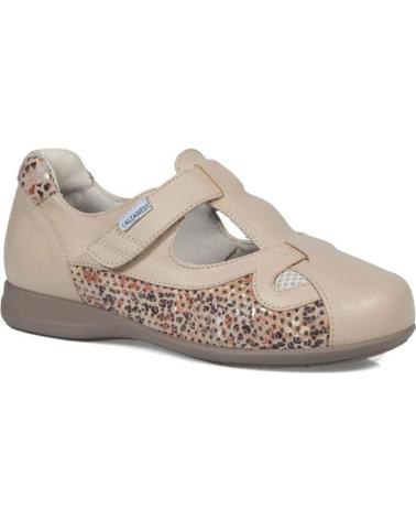 Schuhe CALZAMEDI  für Damen SANDALIA ESPECIAL DIABETICO ANATOMICA  BEIGE