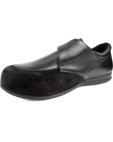 Woman shoes CALZAMEDI ZAPATOS VELCRO BRILLANTES W NEGRO