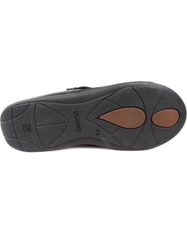 Woman shoes CALZAMEDI ZAPATOS VELCRO BRILLANTES W NEGRO