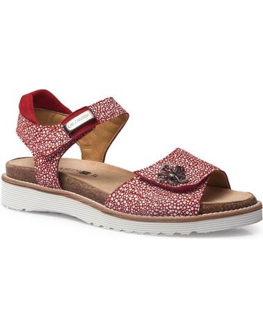 Sandalen CALZAMEDI  für Damen SANDALIAS EURIA  ROJO