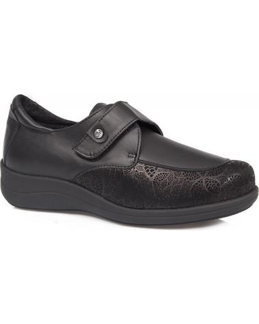 Zapatos CALZAMEDI  de Mujer ZAPATOS MUY COMODO Y ELASTICO DIABETICO  NEGRO
