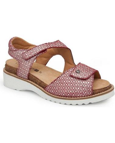 Woman Sandals CALZAMEDI SANDALIA SUMMER20  ROJO