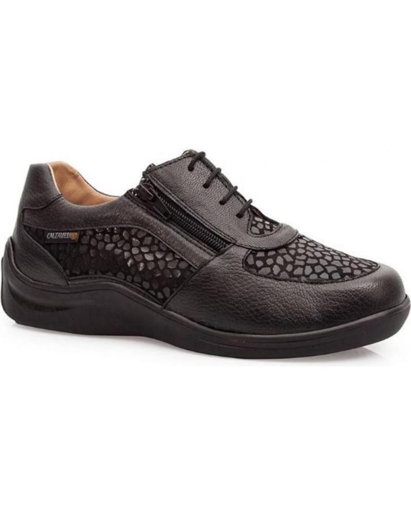 Schuhe CALZAMEDI  für Damen ZAPATOS DIABETICO CASUAL 0751  NEGRO