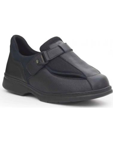 Chaussures CALZAMEDI  pour Homme ESPECIAL EMPEINES ANCHOS PIE DIABETICO  NEGRO