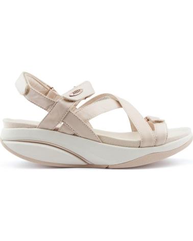 Woman Sandals MBT SANDALIAS KIBURI W  ALMOND