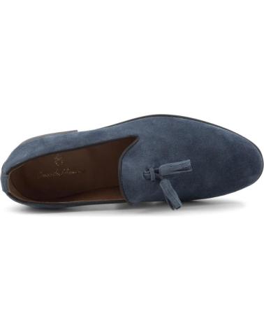 MOCASSINI DUCA DI MORRONE ASCANIO-CAM BLU BLUE