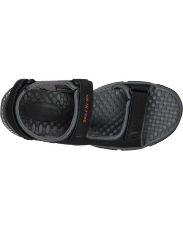 SKECHERS SANDALIAS HOMBRE TRESMEN GARO 204105 NEGRO
