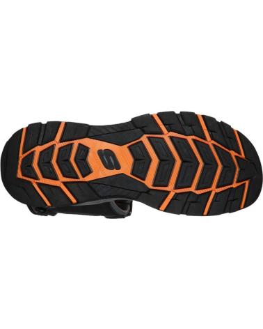 SKECHERS SANDALIAS HOMBRE TRESMEN GARO 204105 NEGRO