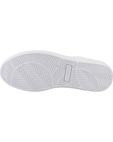 Woman Zapatillas deporte LACOSTE ZAPATILLAS MUJER MODELO POWERCOURT 2 0 LEATHER COLOR BLANCO  WHTGLD