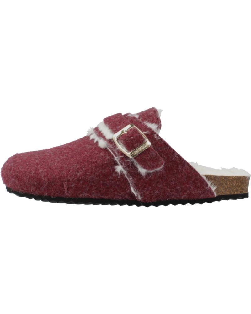 Zuecos GEOX  de Mujer ZUECOS MUJER MODELO D BRIONIA COLOR BURDEOS  C7357
