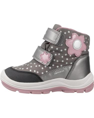 Stivali GEOX  per Bambina BOTAS NINA MODELO B FLANFIL GIRL B ABX COLOR GRIS  C0952