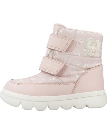 girl boots GEOX BOTAS NINA MODELO B WILLABOOM GIRL B A COLOR ROSA  C8172