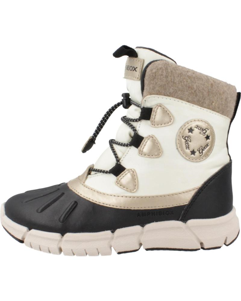 Bottines GEOX  pour Garçon BOTAS NINO MODELO J FLEXYPER GIRL B AB COLOR BLANCO  C0654