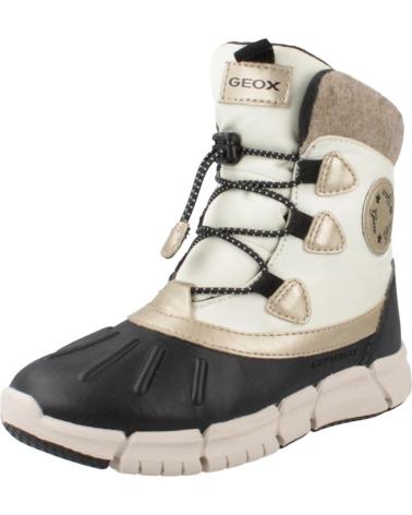 Bottines GEOX  pour Garçon BOTAS NINO MODELO J FLEXYPER GIRL B AB COLOR BLANCO  C0654