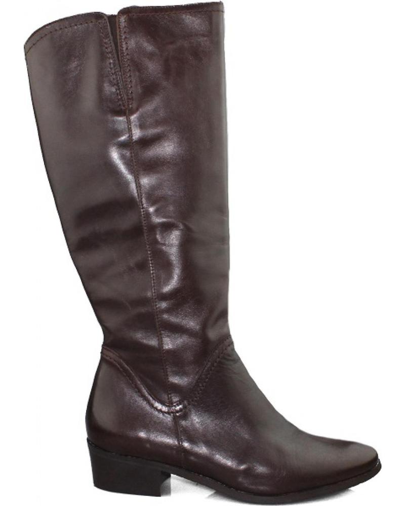 Boots KROC  für Damen SAVANA TESTA DE MORO BOTA DE PIEL  MARRON