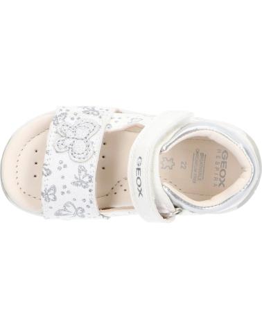 girl Sandals GEOX B S TAPUZ G C BLANCO
