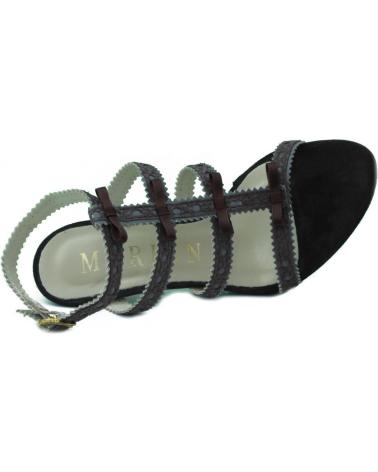 Zapatos de tacón de Mujer MARIAN SANDALIA TACON FIESTA MARRON