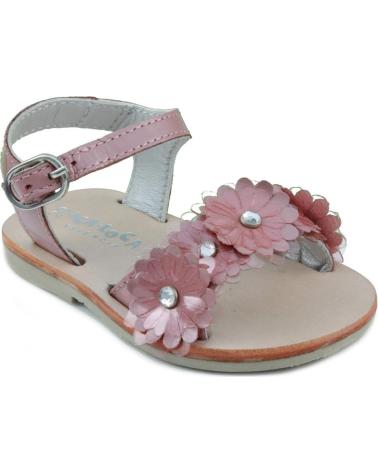 Sandalias OCA LOCA SHOES  de Niña OCA LOCA SANDALIA PIEL CHAROL  PINK