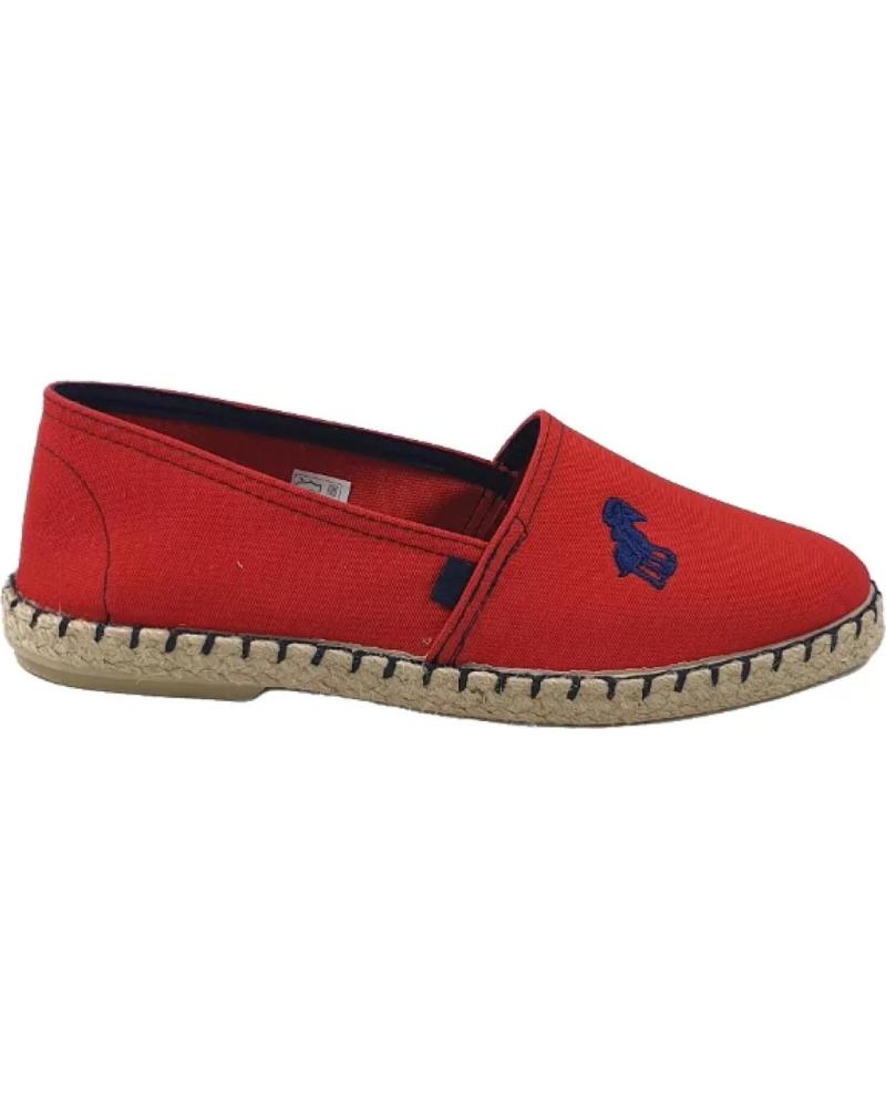 Chaussures TIMBOS  pour Homme ALPARGATA ESPARTO DE HOMBRE 123621  ROJO