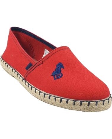 Chaussures TIMBOS  pour Homme ALPARGATA ESPARTO DE HOMBRE 123621  ROJO