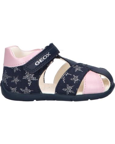 girl Sandals GEOX B021QA 01054 B ELTHAN  C0694 NAVY-PINK