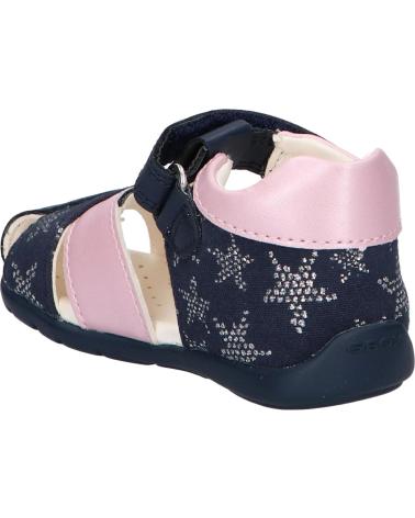 girl Sandals GEOX B021QA 01054 B ELTHAN  C0694 NAVY-PINK