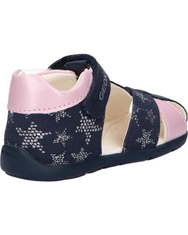 girl Sandals GEOX B021QA 01054 B ELTHAN  C0694 NAVY-PINK