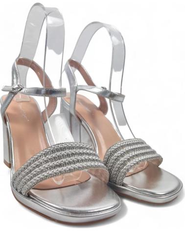 Sandales TIMBOS  pour Femme SANDALIA TACON FIESTA MUJER PLATA 129932  PLATEADO
