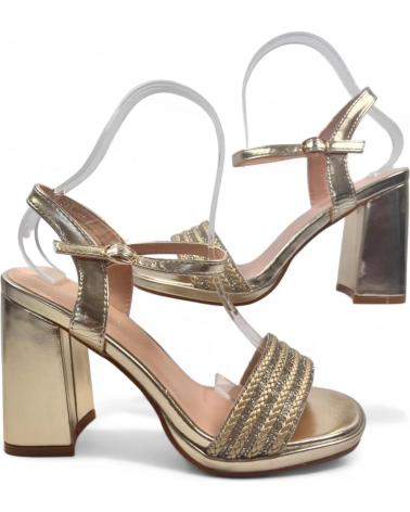 Sandálias TIMBOS  de Mulher SANDALIA TACON FIESTA MUJER ORO 129931  AMARILLO