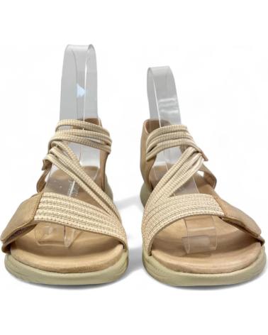 Sandales TIMBOS  pour Femme SANDALIA CUNA COMODA MUJER 129808  BEIGE
