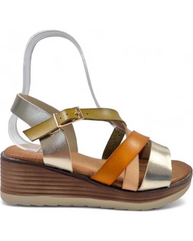 Woman Sandals TIMBOS SANDALIA CUNA COMODA MUJER ORO 129801  AMARILLO