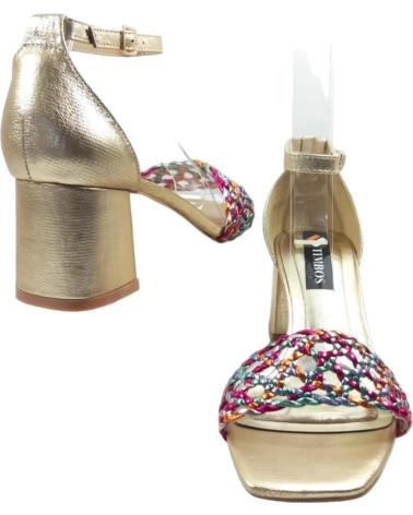 Sandales TIMBOS  pour Femme SANDALIA TACON FIESTA MULTICOLOR 129725  VARIOS COLORES